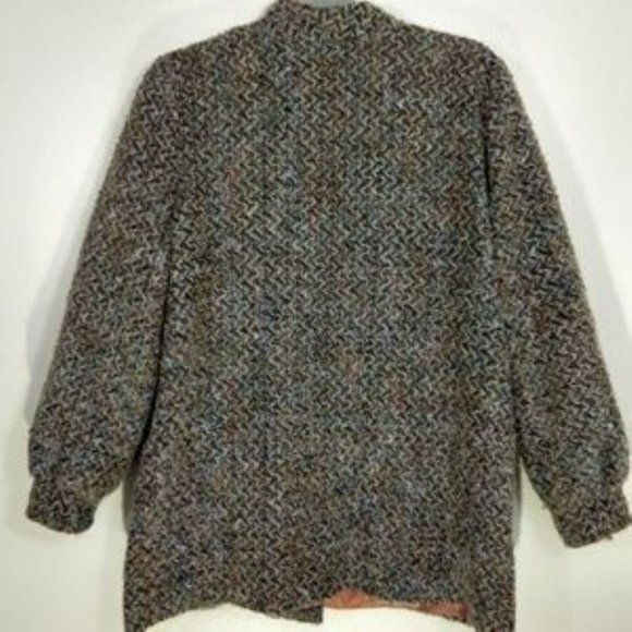 MJ Seattle Vintage Mohair and Wool Blend Jacket for Women - Picture 2 of 7